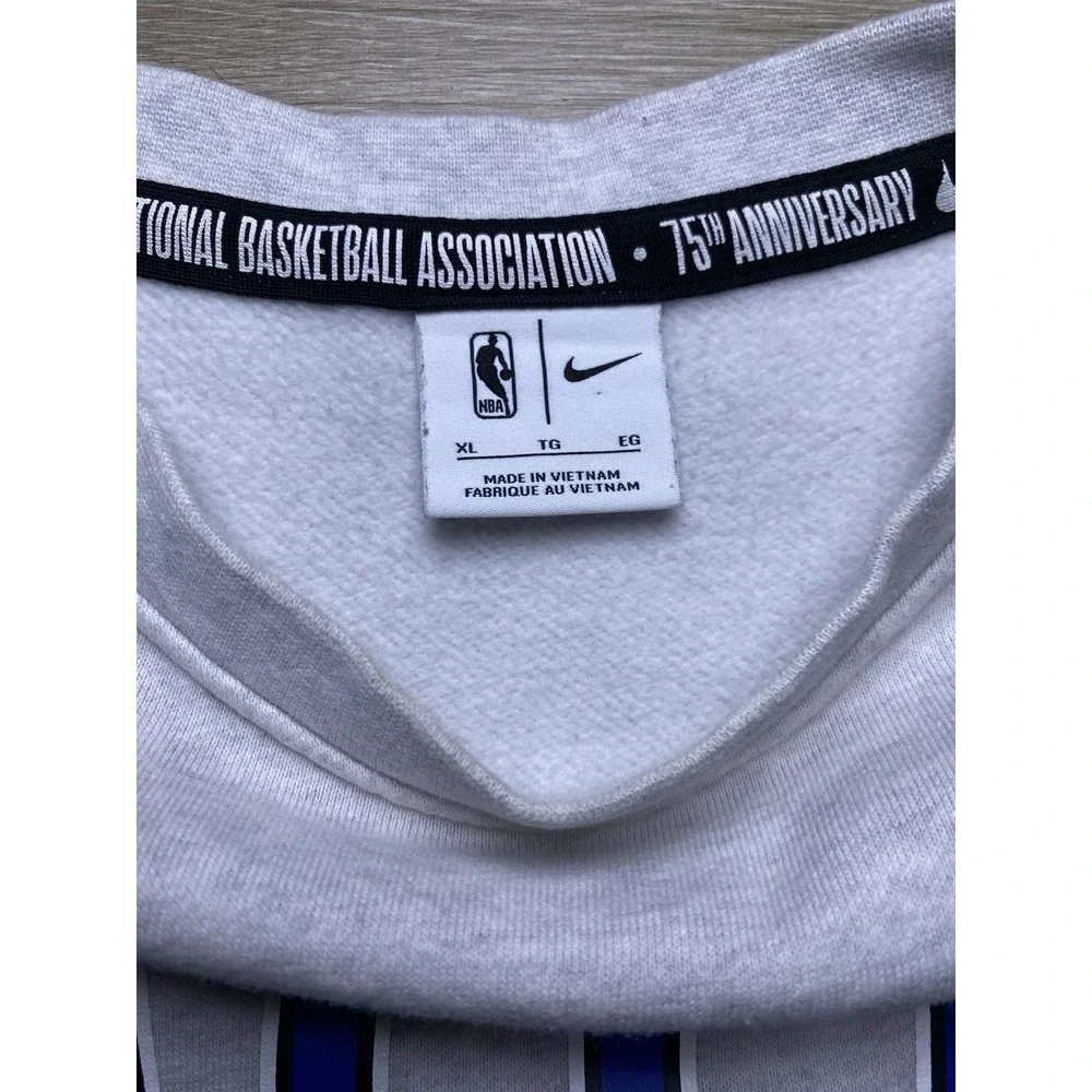 Nike x NBA Dallas Mavericks 75th Anniversary Court-side Sweatshirt Men's Size XL